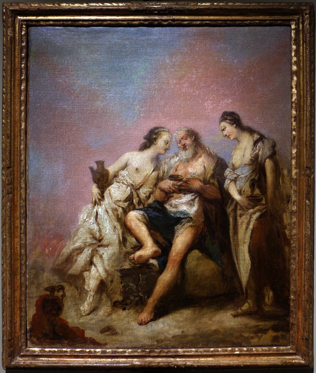 Lot e le figlie - Museo del Settecento Veneziano, Venezia